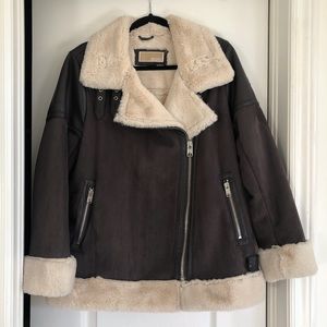 Micheal Kors Aviator Jacket